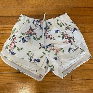 Athleta Floral Shorts